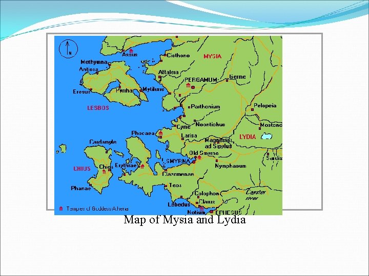  Map of Mysia and Lydia 