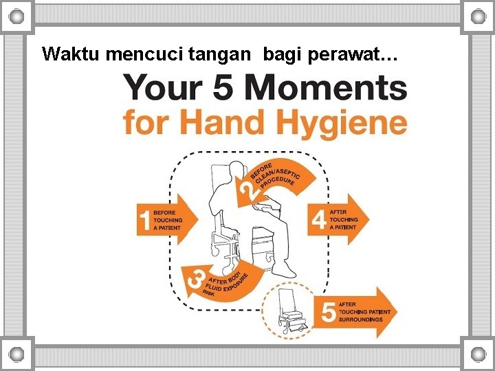 Waktu mencuci tangan bagi perawat… 
