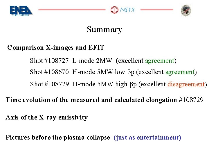 Comparison between Xray measurements with the GEM detector