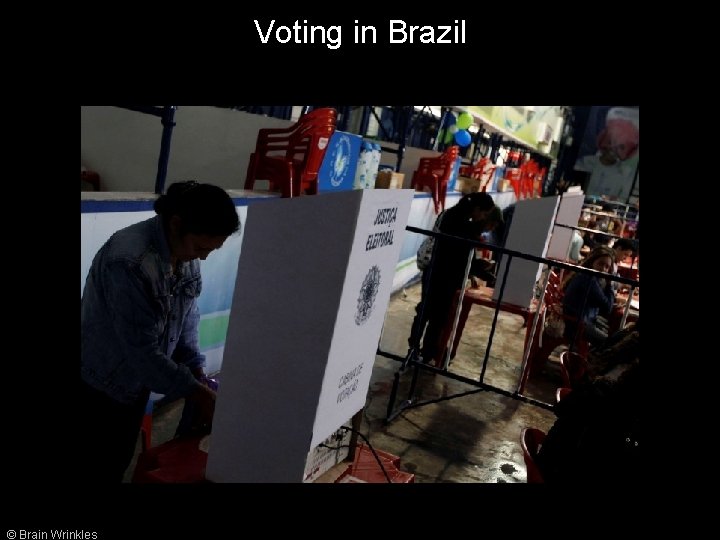 Voting in Brazil © Brain Wrinkles 