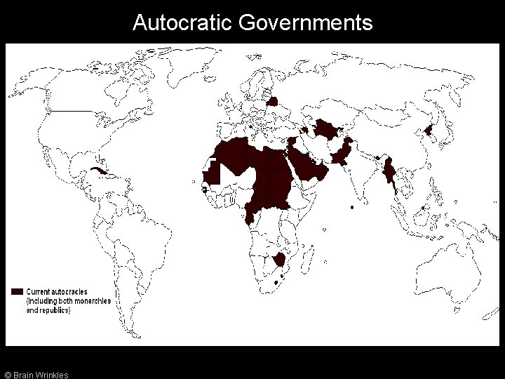 Autocratic Governments © Brain Wrinkles 