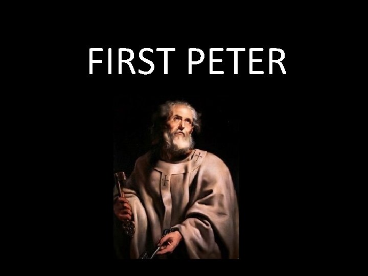 FIRST PETER 