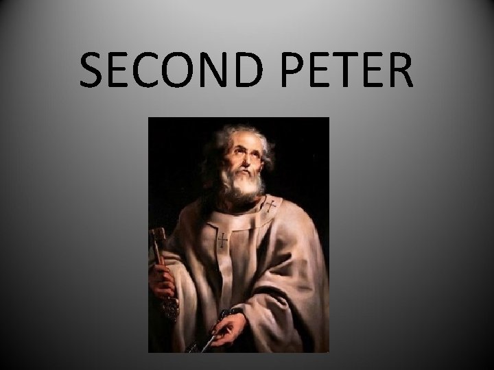 SECOND PETER 