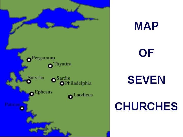 MAP OF SEVEN CHURCHES 