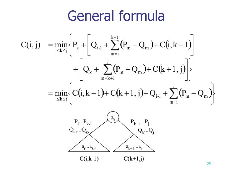 General formula 29 