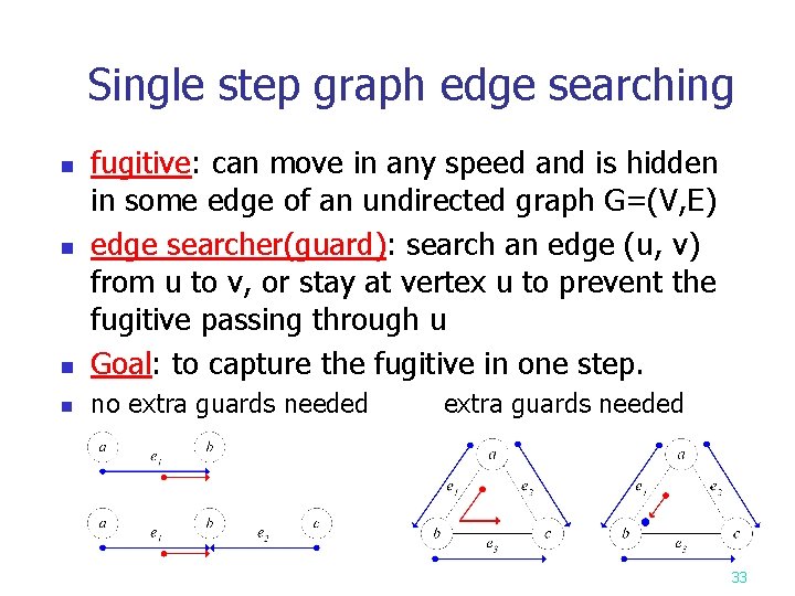 Single step graph edge searching n fugitive: can move in any speed and is