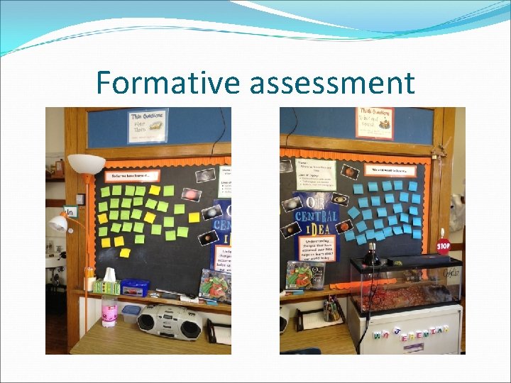 Formative assessment 