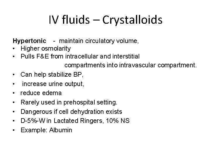 PRINCIPLES OF FLUID THERAPY PREPARED BY DR PANCHAJANI