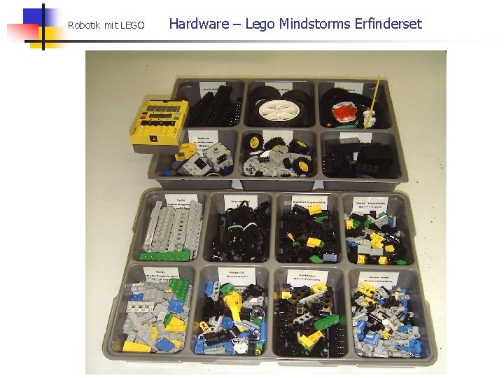 Robotik mit LEGO Hardware – Lego Mindstorms Erfinderset 