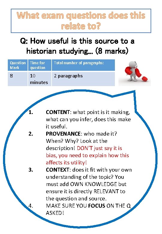 What exam questions does this relate to? Q: How useful is this source to