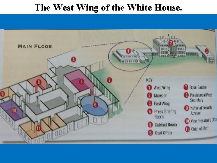 The West Wing of the White House. 