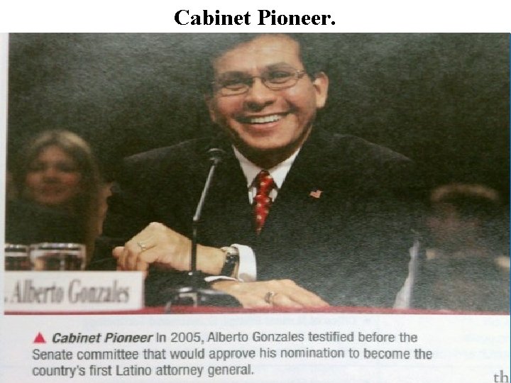 Cabinet Pioneer. 