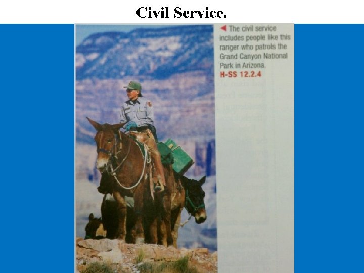 Civil Service. 