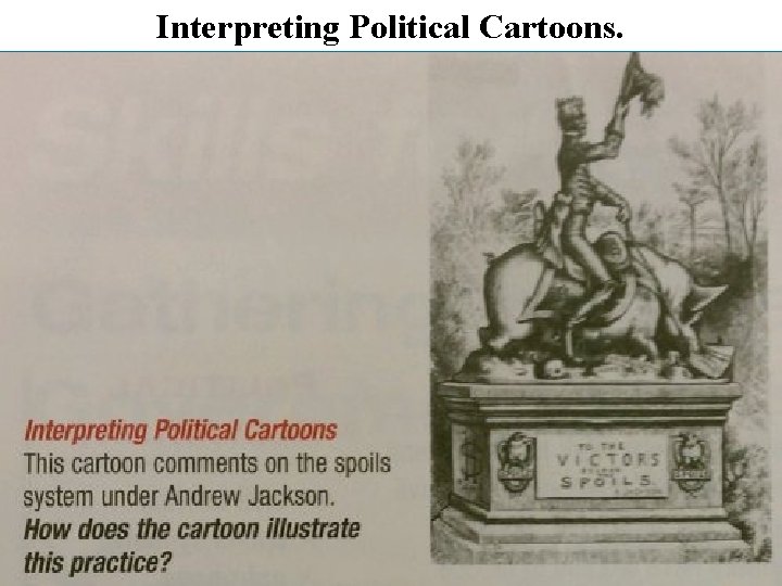 Interpreting Political Cartoons. 