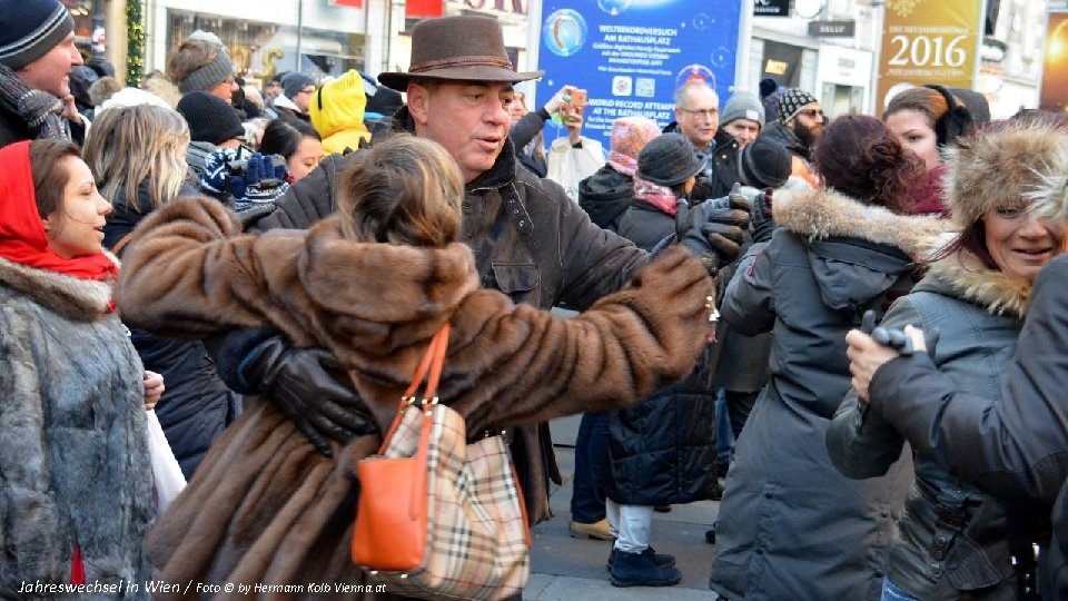 Jahreswechsel in Wien / Foto © by Hermann Kolb Vienna. at 