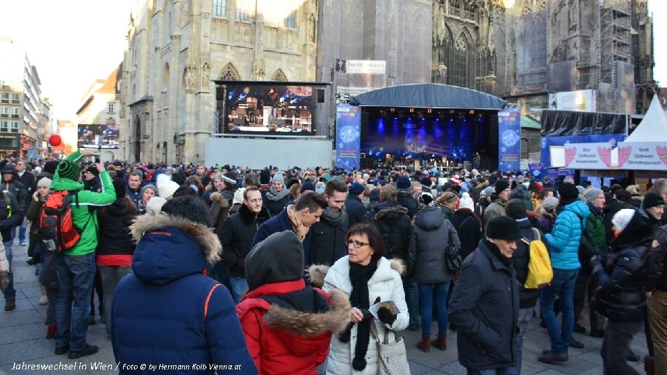 Jahreswechsel in Wien / Foto © by Hermann Kolb Vienna. at 