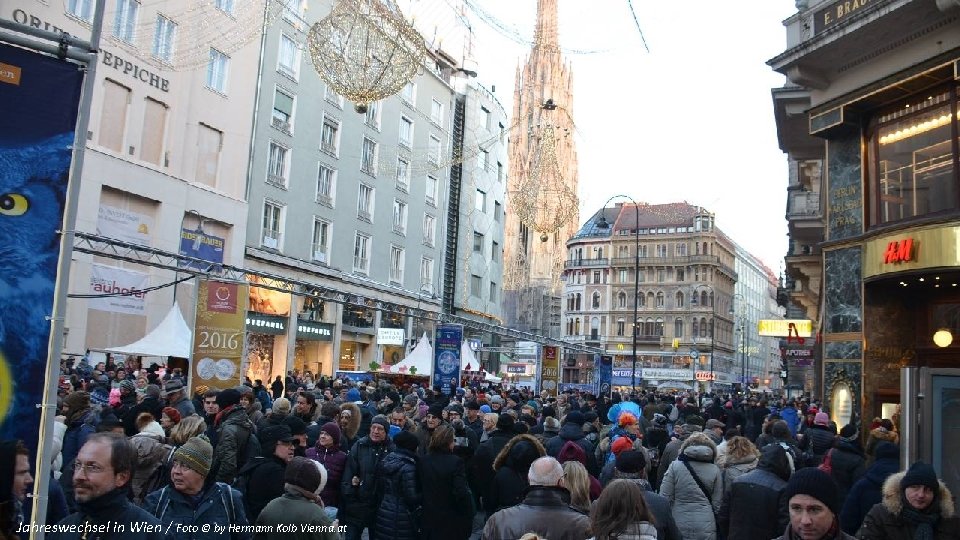 Jahreswechsel in Wien / Foto © by Hermann Kolb Vienna. at 