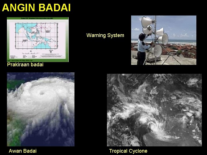 ANGIN BADAI Warning System Prakiraan badai Awan Badai Tropical Cyclone 