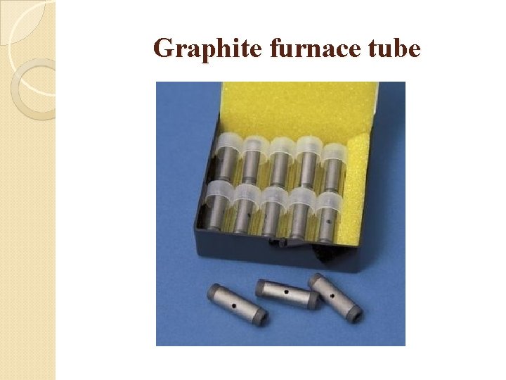 Graphite furnace tube 