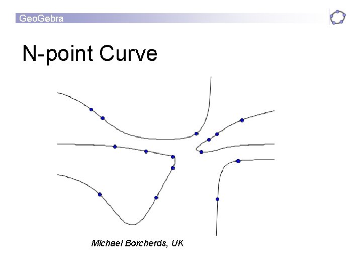 Geo. Gebra N-point Curve Michael Borcherds, UK 