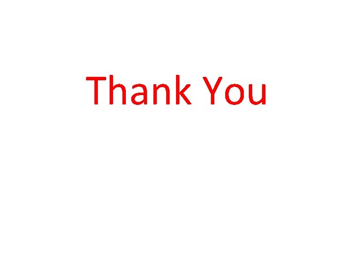 Thank You 