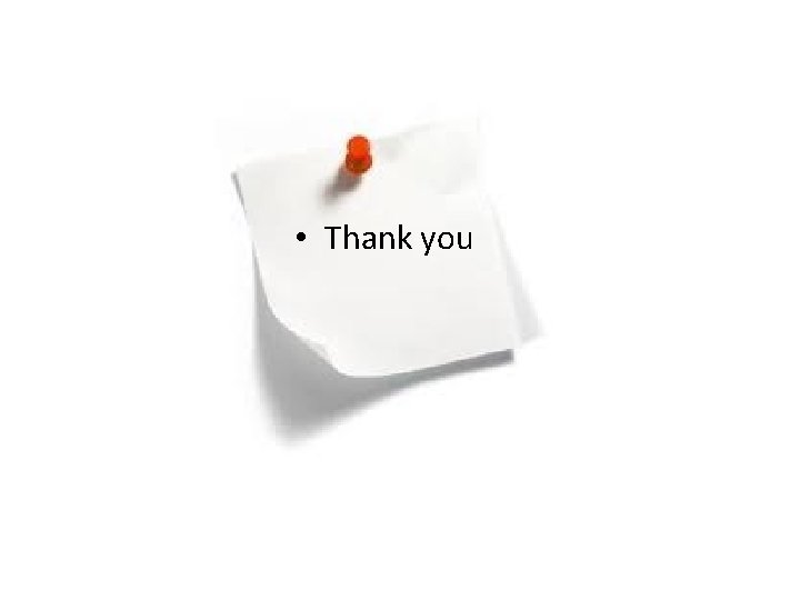  • Thank you 