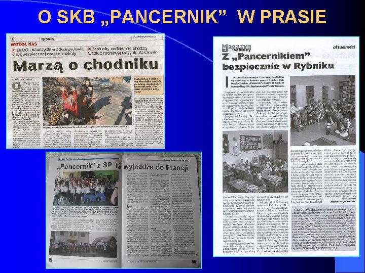 O SKB „PANCERNIK” W PRASIE 