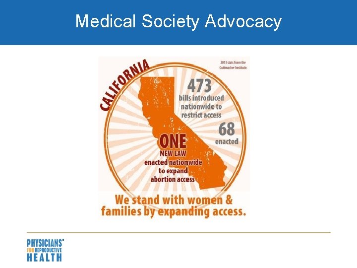 Medical Society Advocacy 