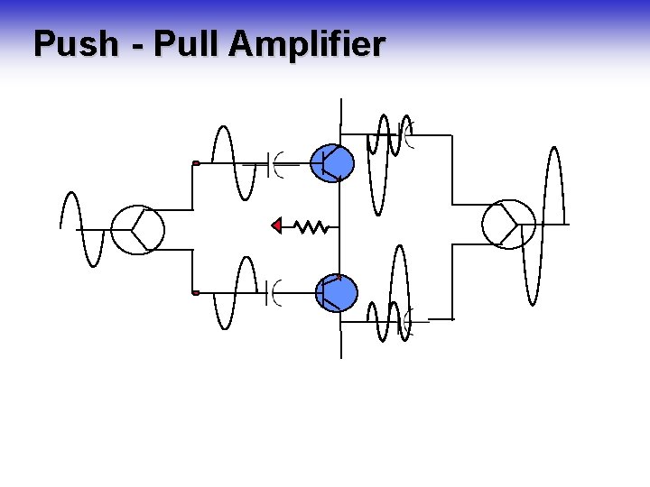 Push - Pull Amplifier 