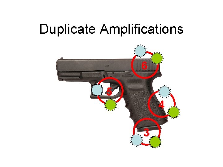 Duplicate Amplifications 6 5 4 3 