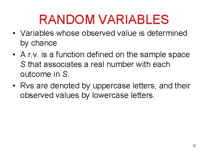 STAT 552 PROBABILITY AND STATISTICS II INTRODUCTION Short