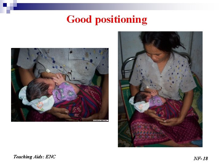 Good positioning Teaching Aids: ENC NF- 18 