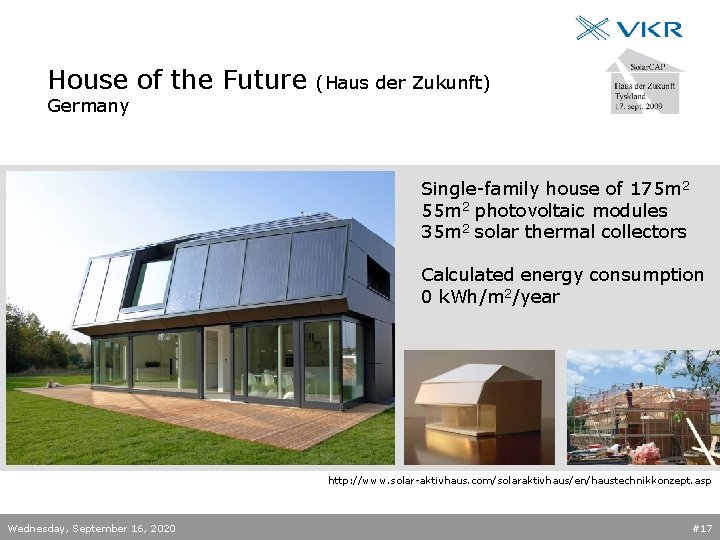 House of the Future (Haus der Zukunft) Germany Single-family house of 175 m 2