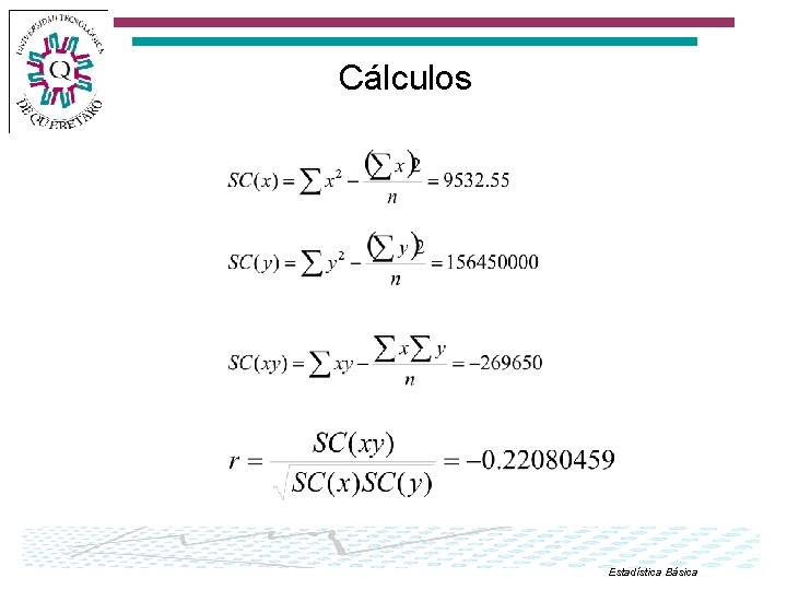 Cálculos Estadística Básica 