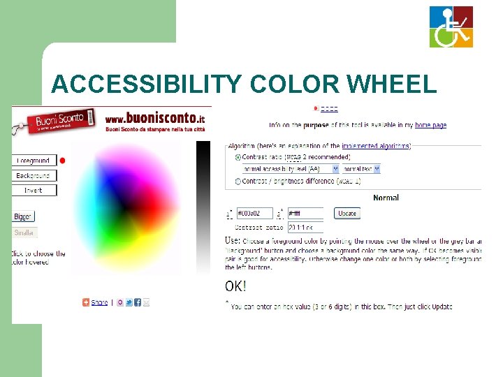 ACCESSIBILITY COLOR WHEEL 9 