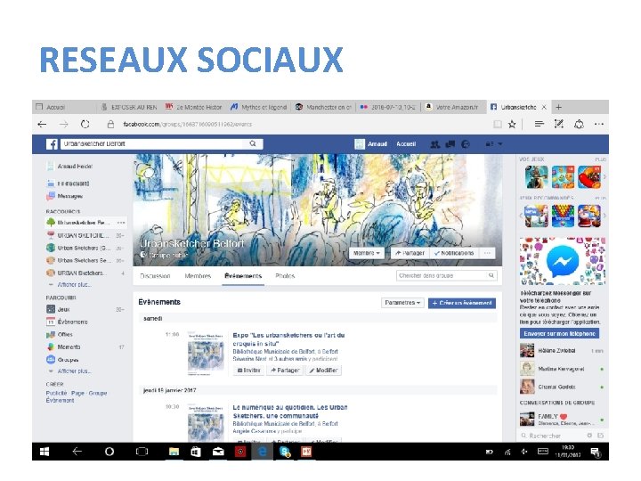 RESEAUX SOCIAUX 