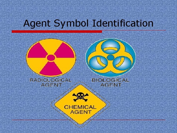 Agent Symbol Identification 