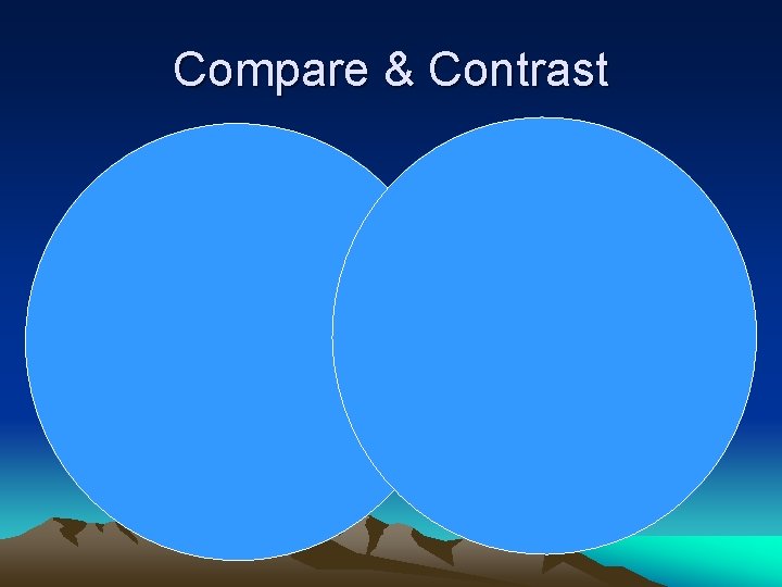 Compare & Contrast 