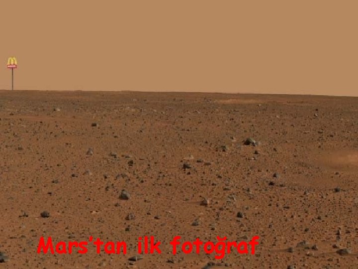 Mars’tan ilk fotoğraf 