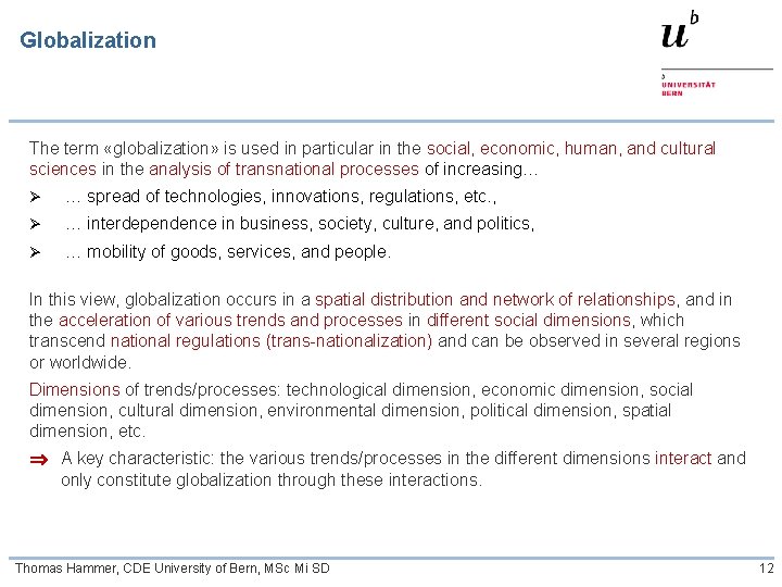 Integrating Sustainable Development into higher education INDEPTH MODULE