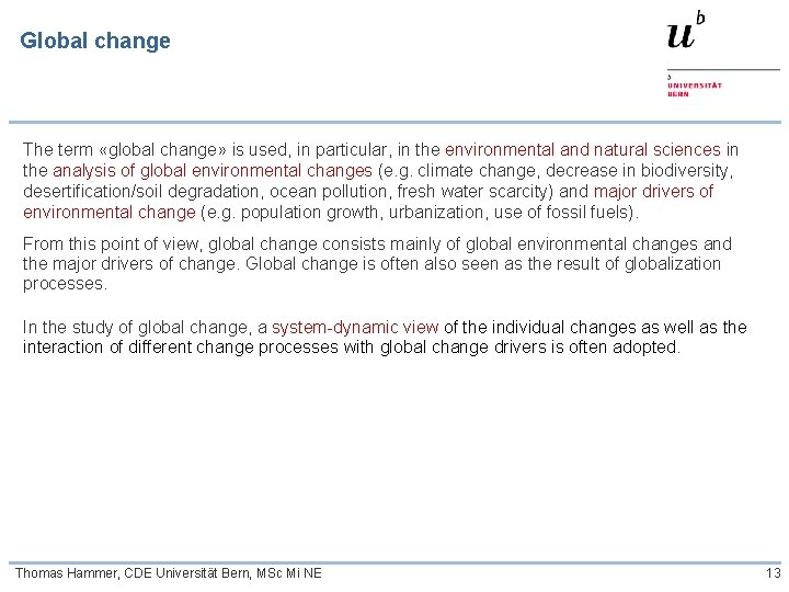 Integrating Sustainable Development into higher education INDEPTH MODULE
