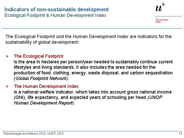 Integrating Sustainable Development into higher education INDEPTH MODULE