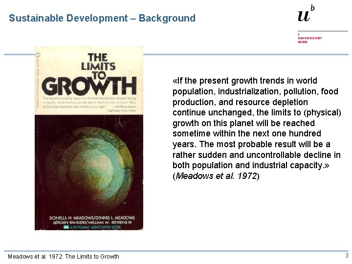 Integrating Sustainable Development into higher education INDEPTH MODULE
