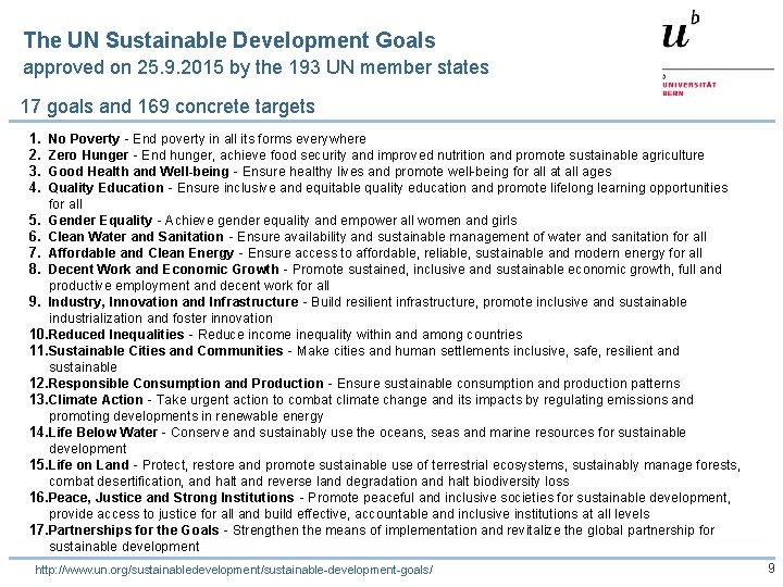 Integrating Sustainable Development into higher education INDEPTH MODULE
