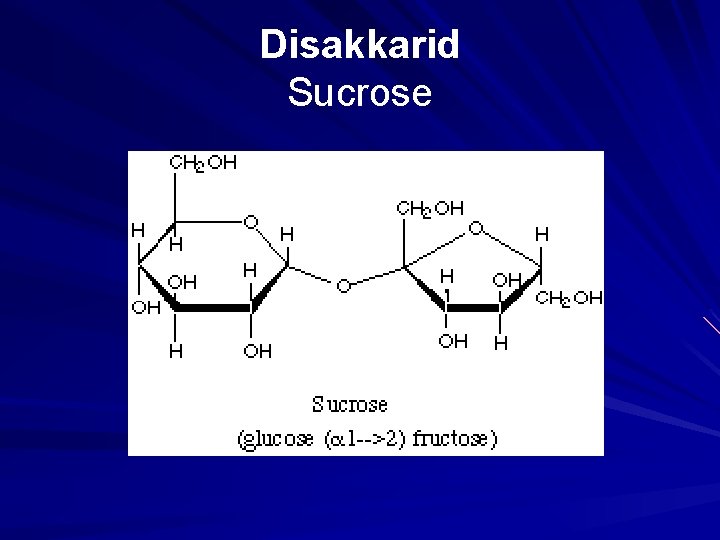 Disakkarid Sucrose 