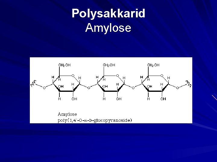 Polysakkarid Amylose 
