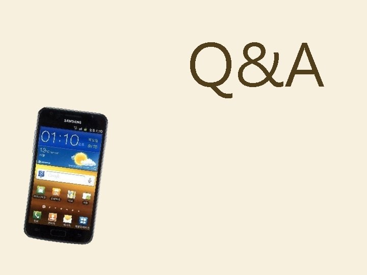 Q&A 