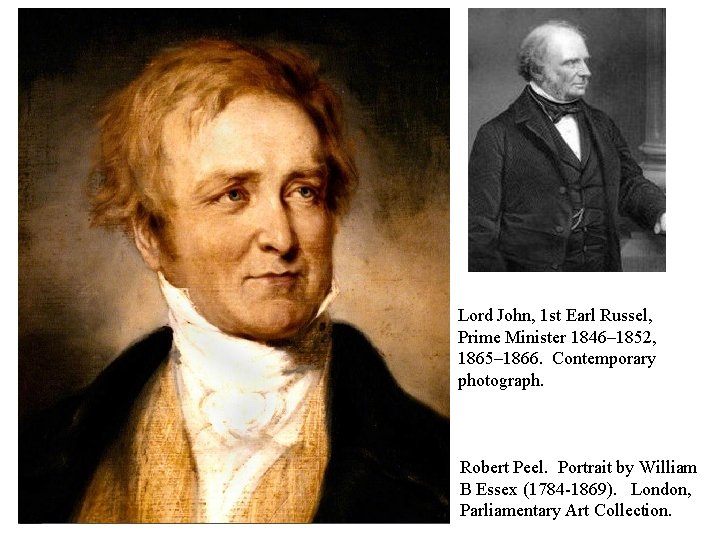 Lord John, 1 st Earl Russel, Prime Minister 1846– 1852, 1865– 1866. Contemporary photograph.