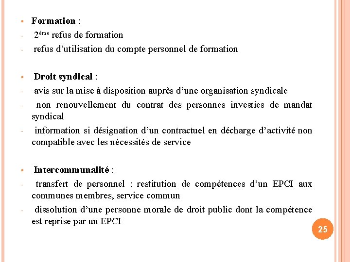  - - - Formation : 2ème refus de formation refus d’utilisation du compte