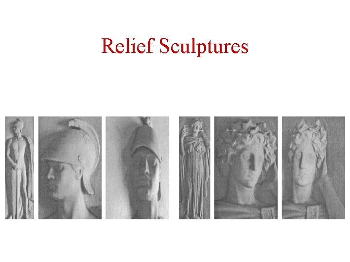 Relief Sculptures 